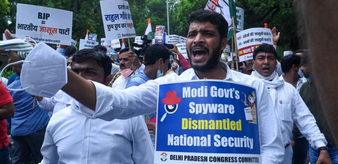 Indian supreme court orders inquiry into state’s use of Pegasus spyware