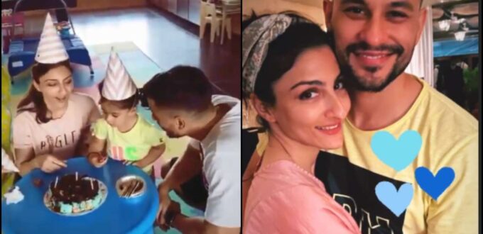 Soha Ali Khan, Kunal Kemmu dance with Inaaya, share photos and videos from her birthday party