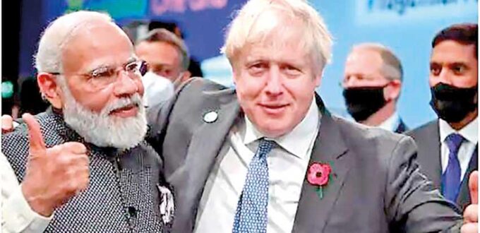 Ahead of India visit, Boris Johnson warns against 'threats to peace from autocratic states'