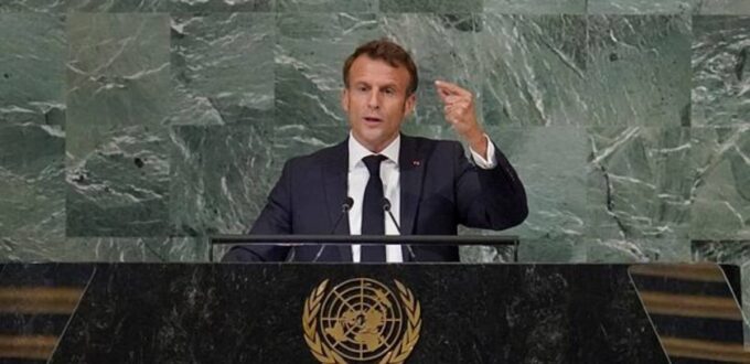 Modi was right, this is not time for war: French President Macron at UNGA